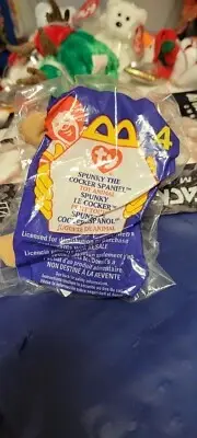Mcdonald’s TY Spunky The Cocker Spaniel Happy Meal Toy Number 4