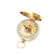 Portable Brass Compass G50 Pocket Watch For Hiking Camping Military Survival