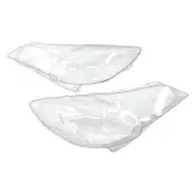 Pair Headlight Clear Lens Cover Fit For Subaru Liberty Outback 2010-2014