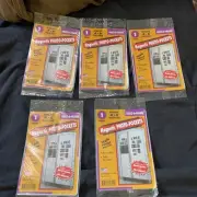Freez-A-Frame 4” X 6” Magnetic Photo-pockets 4x6 Magnetic Picture Frame 5 Pieces