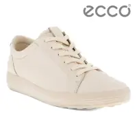 在飛比找momo購物網優惠-【ecco】SOFT 7 W 經典輕巧休閒鞋 女鞋(石灰白 