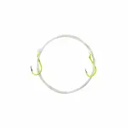 Lindy Rig Snell Crawler 4 pack 10 foot Fluorocarbon Glow Bead Walleye Rig