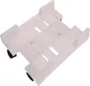 MAGICLULU CPU Stand Holder Mobile CPU Stand Computer Case Holder Movable Host Rack Casters Plastic Constructi