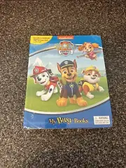 Nickelodeon Paw Patrol My Busy Book - Storybook 10 Figurines and a Playmat