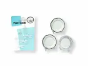 Clear Plate Display Stand Plastic Easel Holder Frame Photo Book Art Picture