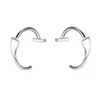 Vampires Fangs Lip Rings Not Piercing Jewelry Stainless Steel Clip on Jewelry
