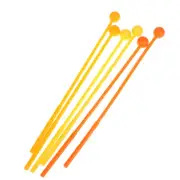 2Pcs Percussion Drum Sticks Mallets Drumsticks Adults Kids Stick Plastic Mallet
