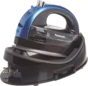 Panasonic 360º Freestyle Ceramic Cordless Iron NI-WL607 Blue NEW