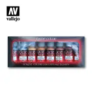 Vallejo Game Colour Metallic Colors 8 Colour Set Acrylic Paint