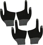 Gatuida Mobile Gaming Gloves Graphene Fingertips Nonslip Comfortable and Multi-Functional for Gaming Billiards