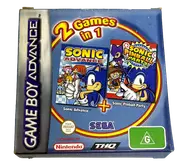 Sonic Advance + Sonic Pinball Party Nintendo Gameboy Advance GBA Complete* Boxed (Preowned)