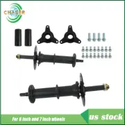 New Fit For 6 Inch and 7 Inch wheels 40 Inch Rear Axle Kit with 3 Stud Hub