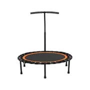 ADVWIN 50 inch Rebounder Mini Trampoline for Adults and Kids Indoor/Outdoor Workout Max Load Orange