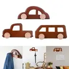Wooden Coat Rack Storage Hanger Wall Mounted Home Outdoor Wall Hook Hanging