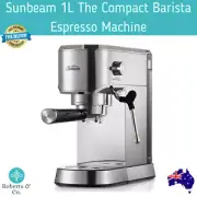 Sunbeam 1L The Compact Barista Espresso Coffee Machine Espresso Machine