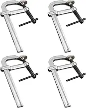 4 Pack 250x120 F Welding Clamp, Heavy Duty Industrial Quality Forged Steel Bar Clamps for Woodworking and Welding