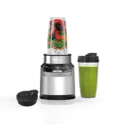 BN401 Nutri Pro Blender, 1100W, Auto-iQ, 2 To-Go Cups, Cloud Silver