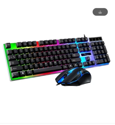 RYRA Keyboard Mouse Set G21B-RGB-BA Mechanical Gaming Keyboard And Mouse Combo W