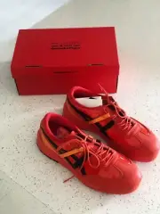 Onitsuka Tiger Delegation Ex Sneakers, Fiery Red / Black - Size EU 43.5, AU 10.5