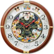 SEIKO Disney Character Karakuri Wall Clock Analog Radio Clock from Japan New