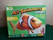 New Air Swimmers RC Remote Control GIANT Flying CLOWNFISH, New in Open Box, Anim