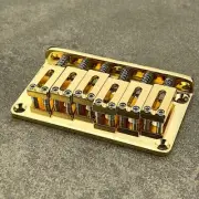 Gotoh Hardtail Bridge - Gold - Steel Saddles PGTC-102G