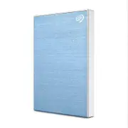 Seagate One Touch 1TB External HDD with Password Protection \u2013 Light Blue (STKY1000402)