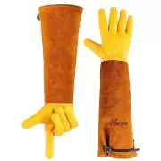 Professional Rose Pruning Thorn Proof Gardening Gloves Extra Long Forearm