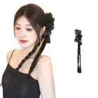 Ponytail Braid Clip Wig hair clips Double Braid Natural Twist H7N1
