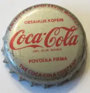 Coca Cola Czechoslovakia crown bottle caps kronkorken capsule chapas