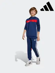 adidas Blue Tiro 25 Essentials Sweat Hoodie Kids (E44616) | $69