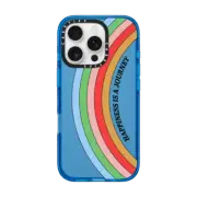 iPhone 16 Pro Impact Case Happiness is a Journey iPhone Case by Quotes by Christie