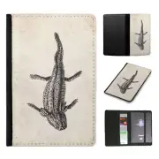 PASSPORT ITINERARY ORGANIZER|AXOLOTL LIZARD REPTILE