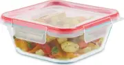 Pyrex Freshlock Glass Food Storage Container, Airtight And Leakproof Locking 4