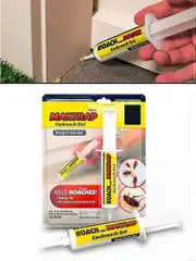 Roach Gel Cockroach With Syringe Applicator For Indoor 10Pcs