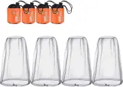 4 Pack Mosquito Head Net Face Mesh Net Head Protecting Net for Outdoor Hiking...