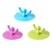 Silicone Sink Plug Human Shape Sink Drain Stopper Hair Stopper