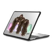 MacBook Air 13-inch (M2 - M4) Impact Case By my Side, Brunettes, MacBook Case