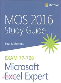 在飛比找三民網路書店優惠-Mos 2016 for Microsoft Excel E