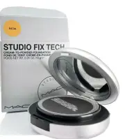 MAC - NC38 - Studio Fix Tech Cream-To-Powder Foundation - 0.35 Oz. / 10 g - NEW