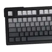 Gradient Gray Keycaps 125 Keys Cherry Profile PBT Dye Sub Keycap Set for 61/8...