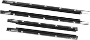 Jodriva Window Door Seals 4PCS Car Door Noise Reduction Waterproof Dustproof 75710 0C010, for Sequoia 2001-2007 Car Door Weather Strip