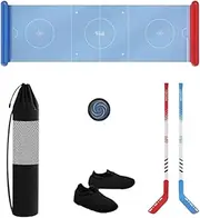 Ronyme Kids Hockey Toy Set Mini Hockey Training Toys for Backyard Holidays Sports