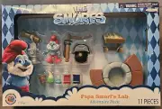 The Smurfs Papa Smurf's Lab Adventure Pack Play Set 11 Pcs