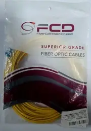 Fiber Optic Cables. FCD. 10M (32.8ft) OS2 LC LC Fiber. 2.0mm Duplex.