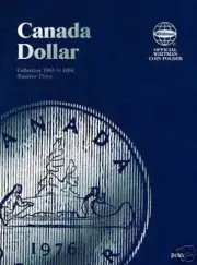 WHITMAN Canada Dollar Number 3 Three 1968-1984 Folder Album #2488