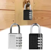 Luggage Lock Combination Padlock Suitcase Resettable 4 Digit Password Lock
