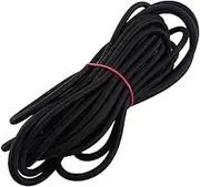 5mm 10mm Black Strong Elastic Bungee Rope Shock Cord Tie Down for Replacement, Repair & Outdoors, 10mm5M(Negro)