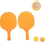 Abaodam Indoor Table Tennis Toy Set Dangling Trainer for Hand Eye Coordination Table Tennis Training Kit for Home