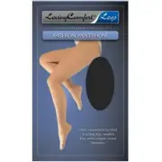 Loving Comfort Fashion Pantyhose 15-20mmHg (Black) Petite